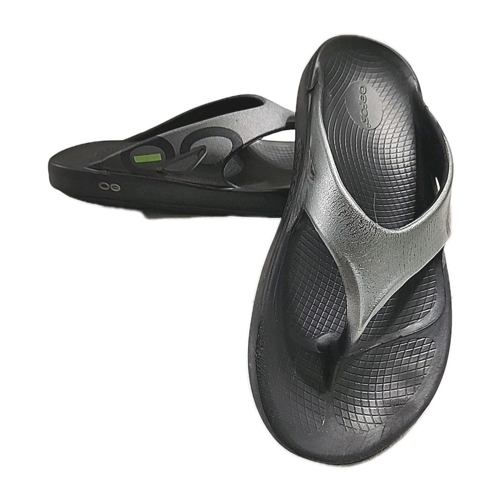 OOFOS OOriginal Sport Sandals Recovery‎ Thongs Gray Men's 11/Women's 13 EU 44